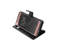 - Etui Sony Xperia XA2 Ultra, XA2 Ultra Dual (2018) Coque Housse Portefeuille PU Cuir, Noir [Dimensions PRECISES Smartphone : 163 x 80 x 9.5 mm,