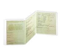 Etui souple 3 volets - DURABLE - L - PP 180 µ - Transparent - 210 x 105 mm