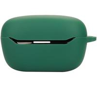 Étui souple antichoc en silicone pour JBL Endurance Race 2 ¿ Protection slim, résistant aux rayures, trou de sangle intégré, compatible recharge sans fil (Vert foncé)