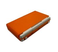Étui Souple en TPU pour Console pour Anbernic RG DS, Coque de Protection Flexible, Housse de Protection Imprimée en 3D, Résistante aux Chocs, à l'usure et Lavable (Orange)