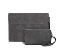 Étui Souple En Tpu Pour Microsoft Surface Pro 9 8 7 6 5 X,Coque De Protection En Cuir Pu Pour Surface Pro X Go 2 3 - Type 2pcs-Grey