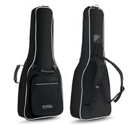 Rocktile Housse pour Guitare Classique 1/2 - rembourré avec Bretelles (Noir)