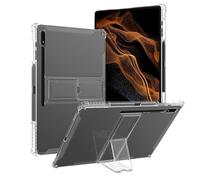 Étui Souple Transparent en TPU Compatible avec la Tablette Samsung Galaxy Tab S11 Ultra 14,6 Pouces SM-X930 SM-X936B 2025 avec Support intégré