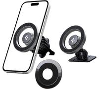 Etui Spigen Mft13 Magnetic Magsafe Dashboard & Vent Car Mount Silver