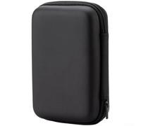 Étui SSD 2,5" antichoc pour disques durs externes, câbles et adaptateurs - Pochette de rangement pour appareils électroniques 14 x 10 x 4 cm