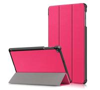 Etui Stand Rose Pour Samsung Galaxy Tab A7 Lite 8.7 Pouces 2021 (Sm-T220/T225) - Housse Coque De Protection Tablette Pour New Galaxy Tab A7 Lite 8.7 Pouces 2021 T220/T225 - Accessoires Pochette Xeptio