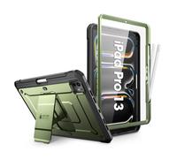 Étui SUPCASE pour iPad Pro 13 pouces M4 2024 7e génération avec porte-crayon (Unicorn Beetle Pro) [Protection d'écran et support intégrés] Coque