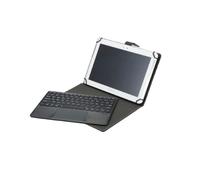 WE Étui tablette + clavier Bluetooth universel 12-13'' Compatible Android/iOS/Windows Noir-Gris
