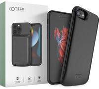 Etui Tech-Protect Battery Pack pour iPhone 6 / 6S / 7 / 8 / SE 2020 / 2022 avec powerbank 3200mAh - noir