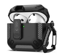 Étui - Tech-Protect Carbonox - Pour Apple AirPods 4 - Protection contre les chocs - Design élégant