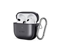 Étui - Tech-Protect Magmat - Pour Apple AirPods 4 - Noir mat - Charge sans fil MagSafe