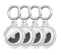 Étui Tech-Protect Pour Airtag Pack De 4 Pour Apple Airtag Protecteur Et Transparent