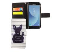 Étui Téléphone Portable Housse pour Samsung Galaxy J3 (2017) Coque Sac Pochette