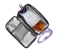 Étui thermique Gtube présentant une triple isolation et une couverture discrète pour le transport privé de réfrigérateur pour nutrition entérale de 1 200 ml