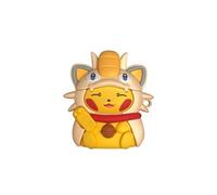 Etui TPU pour Airpods 1/2-Maneki-neko Pikachu-jaune