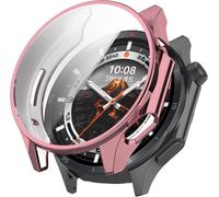 Étui Tpu Souple Rose Pour Oneplus Watch 3 / Oppo Watch X2 - Protection Intégrale Anti-Rayures Avec Accès Charge Et Boutons