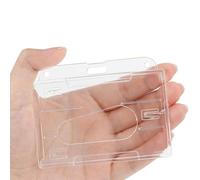 Étui Transparent En Plastique Pour Carte De Pouce, Porte-Badge, Nom, Badge, Personnel D'infirmière, Couverture De Carte De Travail, Protection, Manchon De Carte De Passage De Bus