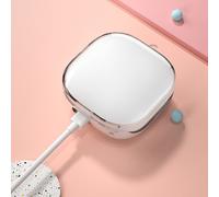 Étui Transparent en TPU pour écouteurs sans fil QCY T13, housse de chargement avec porte-clés, protection anti-poussière