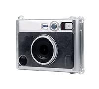 Étui Transparent Fujifilm Mini Evo, étui Transparent pour Appareil Photo Fujifilm Mini Evo avec Bandoulière Amovible, Housse de Protection en PVC Rigide Cristal
