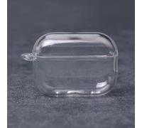 Étui transparent pour écouteurs AirPods Pro 2ème génération - Coque souple avec porte-clés - Protection anti-rayures pour écouteurs à usage quotidien (pour Airpods Pro2)
