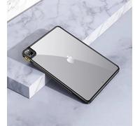 Étui Transparent pour iPad Air Pro 2024 10.9 11 12.9 10.2 13 Pouces Mini 4e 5e 6e 7e 8e 9e 10e génération, Coque Rigide Noire, pour Pro 12.9 Pouces 2022