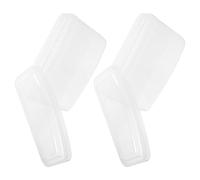 Étui Transparent pour Lunettes de Plongée 2 Pièces PP Anti-Pression | Stockage du Matériel de Plongée, Valisette de Rangement Portable et Réutilisable, Sandales Femme