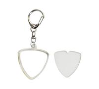 Étui transparent pour médiators de guitare avec fermeture magnétique, boîte de rangement compacte pour un accès facile et 10 capacités de stockage, organisateurs de médiators à fermeture magnétique