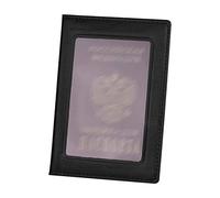 Étui transparent pour passeport avec fentes pratiques pour cartes d'identité et passeport pour garder les voyages organisés à l'étranger