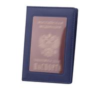 Étui transparent pour passeport avec fentes pratiques pour cartes d'identité, organiseur pratique pour les voyages à l'étranger