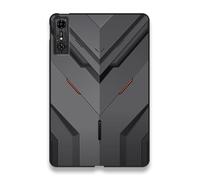 Étui Transparent pour RedMagic 3 Pro 9,06 Pouces 2025 Étui Transparent avec Coussins d'air Protection Souple en TPU Résistant aux Chocs Capa Fundas Shell pour Red Magic 3pro (Noir)