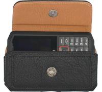 Etui transversal avec clip ceinture et boucle de ceinture - Convient pour Crosscall Spider X4, Spider X5, Core-S4 - Dimensions intérieures maximales 140 x 59 x 15 mm
