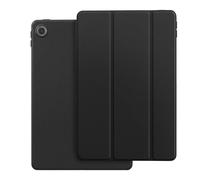Étui Trifold pour Lenovo Tab 10.1 2025 Clapet Pliable Usage Pro en 2 Angles Noir