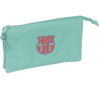 Etui triple multi-usages F.C. Barcelona vert 22 x 12 x 3 cm