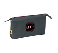 Étui triple polyvalent Kings League Kunisport Gris 22 x 12 x 3 cm