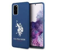 Étui U.s. Polo Assn. Collection Silicone Pour Samsung Galaxy S20+ - Bleu Marine