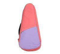 Étui Ukulélé 23 et 24 Pouces, Sac à Dos Imperméable en Tissu Oxford, Bretelles Réglables, Protection Rembourrée, Jaune Vert Foncé - Résistant et Confortable, Grand Compartiment (Rose Violette)