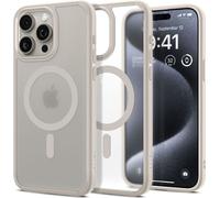 Étui Ultra Hybrid MagSafe pour iPhone 15 Pro Max de Spigen - Frost Natural Titanium