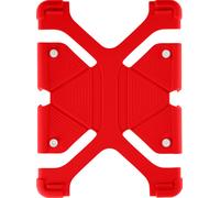 Etui universel avec bumper rouge pour tablettes de 8.9'' à 12''- fonction stand