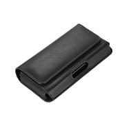 Étui Universel en Cuir for téléphone Portable, Pochette for, Sac Banane, Clip de Ceinture, Housse for(M 16x8.3x2.2cm)