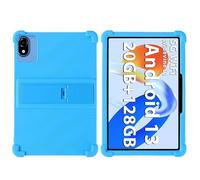 Étui universel en silicone souple résistant aux chocs pour tablette DOOGEE T10 Pro/T10/T10s/T10W/U10/U10 Pro/U9, Blackview Tab 60 WiFi/60 Pro/20 WiFi, OSCAL Pad 16/9/30/80 10,1" avec béquille en PC