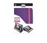 Port Noumea Universal - Protection À Rabat Pour Tablette - Polyuréthane, Velours - Violet, Rose