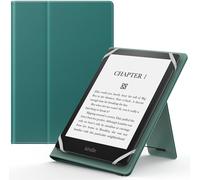 Étui Universel Pour 6"" 6.8"" 7"" Kindle Ereaders Fire Tablette - Kindle/Voyaga/Lenovo/Sony Kindle E-Book E-Reader Tablette, Coque En Pu Avec Support Réglable Et Dragonne, Vert Jade[Kin910225]