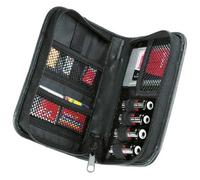 Hama 00047153 Organiseur pour cartes mémoire Carte Compact-Flash, Carte microSD, Carte miniSD, Carte mobile MMC, Carte SD, Clé