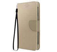 Etui universel pour Smartphone 152 x 76 x 10 mm avec Porte-cartes Fancy Style Dorée
