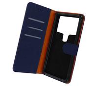 Étui Universel Smartphone 55 à 6 pouces avec Porte cartes Support Vidéo bleu