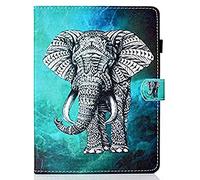 Étui Universel pour Tablette 9-10,1", étui en Cuir avec Support de Carte mémoire pour Huawei MediaPad T3 / T5 10, iPad 2018, Galaxy Tab E 9.6 / Onglet A 10.1, Lenovo Tab 4 10 / TB-X103F