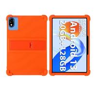 Étui universel pour tablette DOOGEE T10 Pro/T10/T10s/T10W/U10/U10 Pro/U9, Blackview Tab 60 WiFi/60 Pro/20 WiFi, OSCAL Pad 16/9/30/80 10,1" avec béquille en polycarbonate - Coque antichoc en silicone