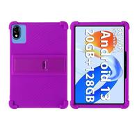 Étui universel pour tablette DOOGEE T10 Pro/T10/T10s/T10W/U10/U10 Pro/U9, Blackview Tab 60 WiFi/60 Pro/20 WiFi, OSCAL Pad 16/9/30/80 10,1" avec béquille en polycarbonate - Violet