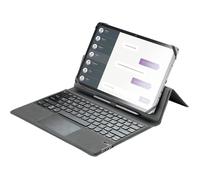 Étui Universel Pour Tablette Jusqu'à 11"" Clavier Sans Fil Intégré Housse Protection Bluetooth