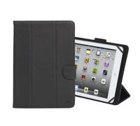 Rivacase Étui tablette Malpensa 3137 Folio 25,6 cm (10,1") cuir modulable Noir